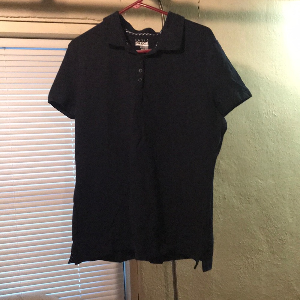 Navy Blue women’s polo